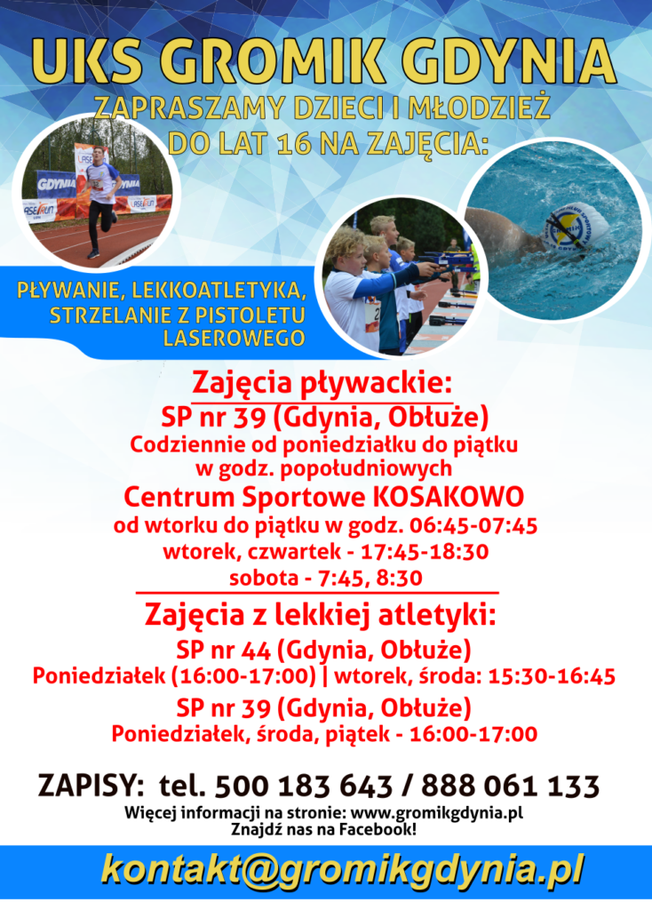 Harmonogram zajęć - aktualizacja 19.09.2022